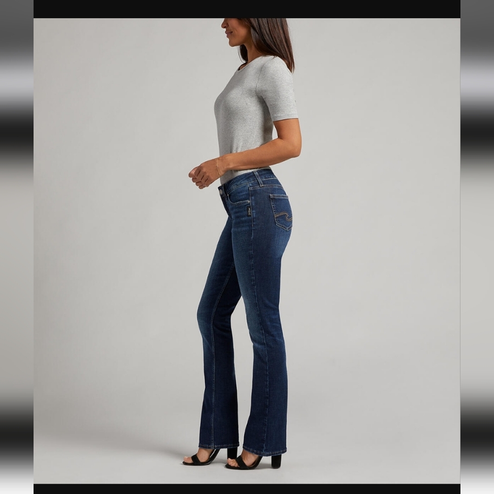 Silver Suki Bootcut Jeans Size 30 Medium Wash